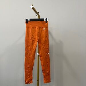 Gymshark Vital Seamless leggings in orange Size S
